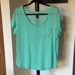 Torrid Size 0 V-Neck Tee with Pocket